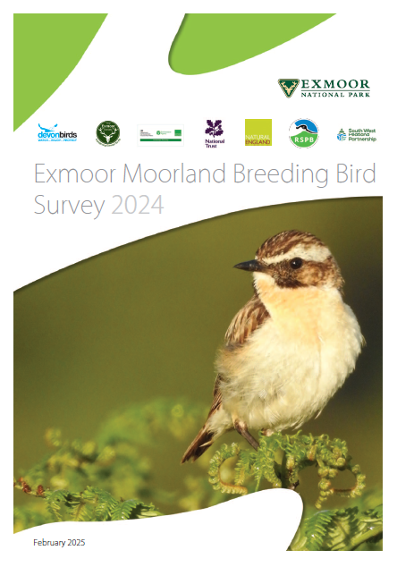 Exmoor Breeding Bird Survey 2024 cover