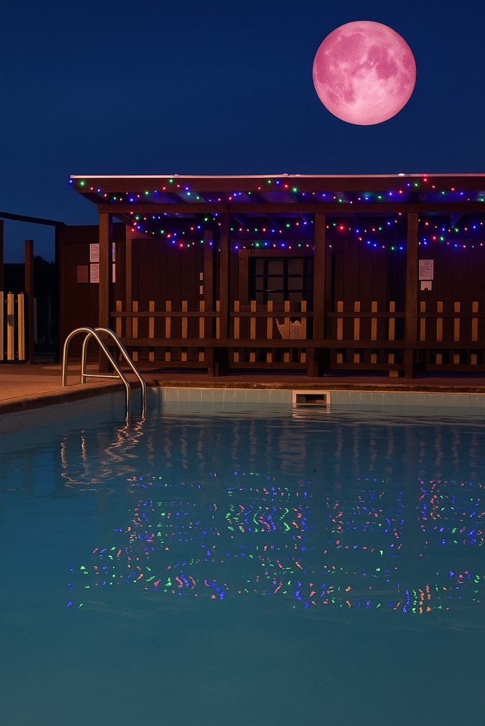 WiveyPool Strawberry moon