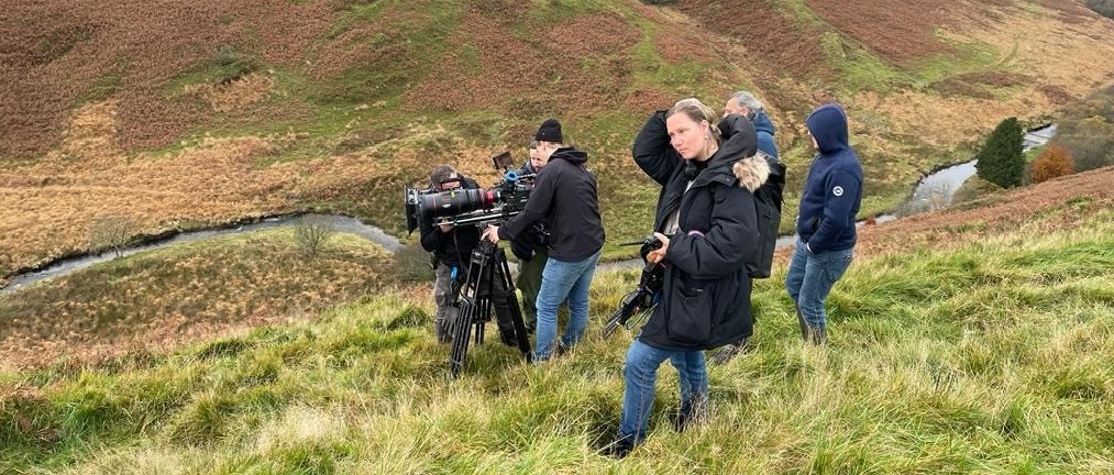 Filming on the Moor