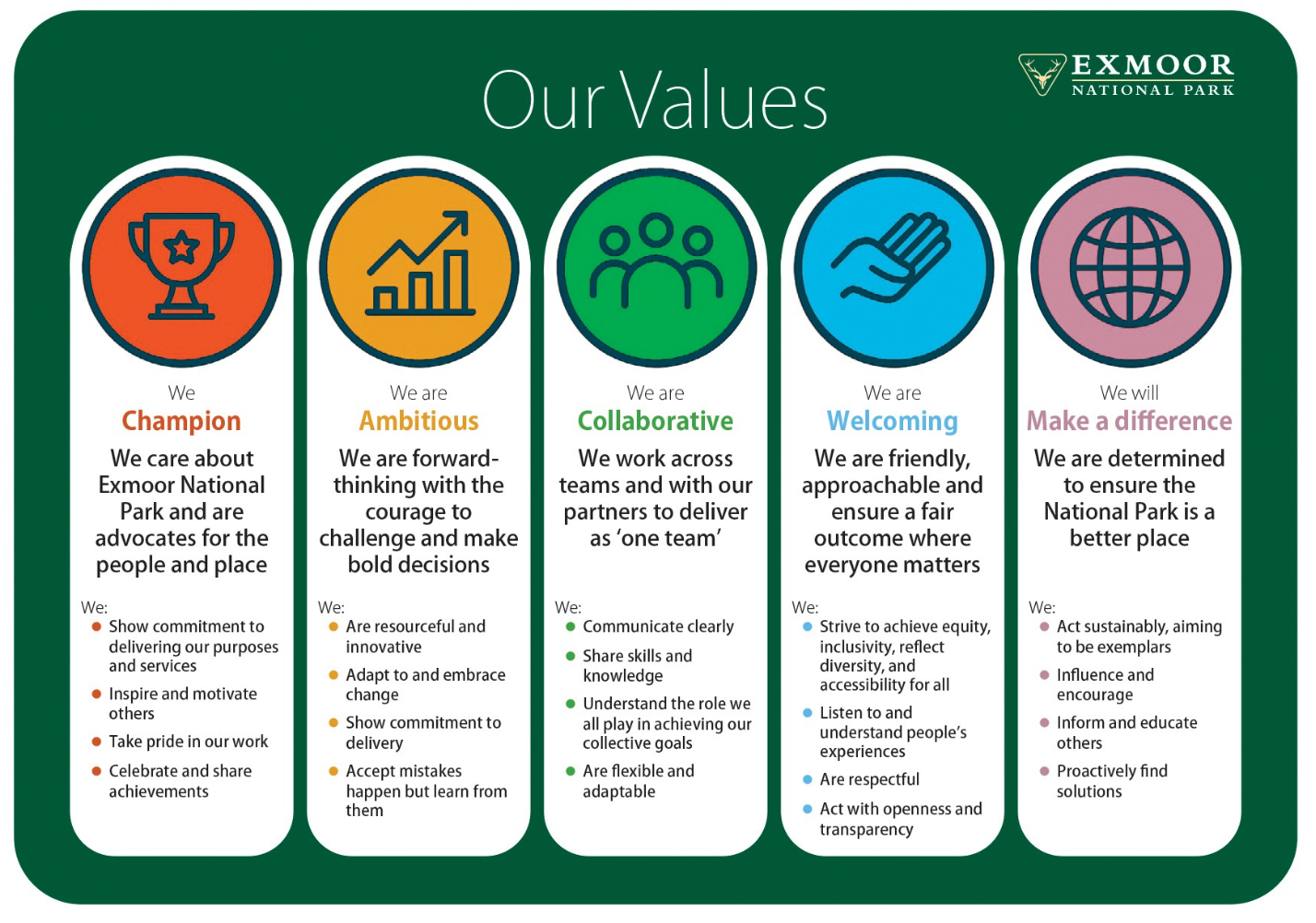 ENPA Values Inforgraphic