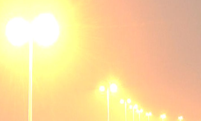 light pollution image